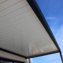 Pérgola bioclimática Architect perpendicular de aluminio Alsol - 4