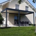 Pérgola bioclimática Architect perpendicular de aluminio Alsol - 17